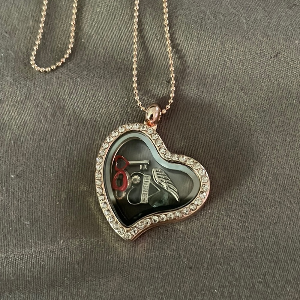 Charm Necklace with Charms